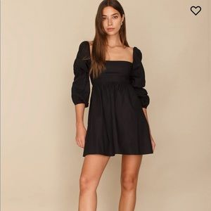 Reformation Michaela Dress in Black *NEW*